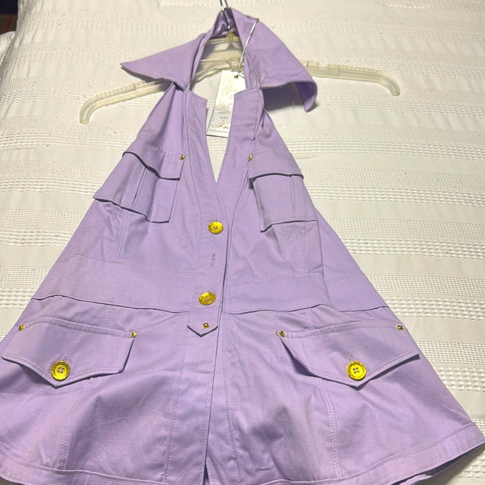 Mauve best midriff top